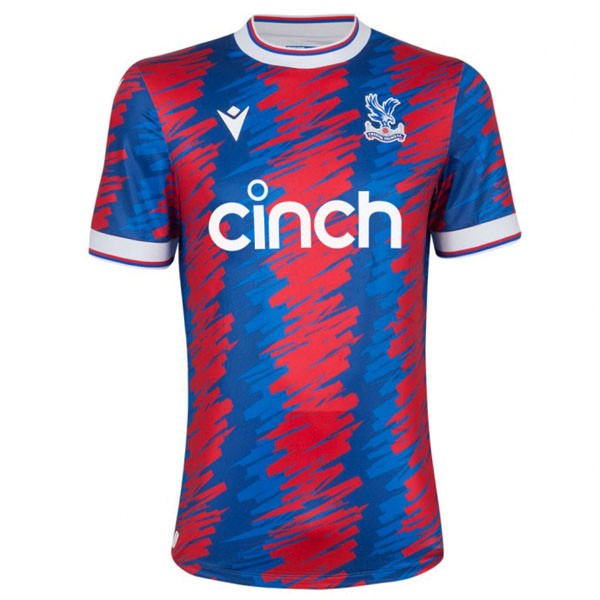 Camiseta Crystal Palace 1st Mujer 2022-2023 Rojo Azul